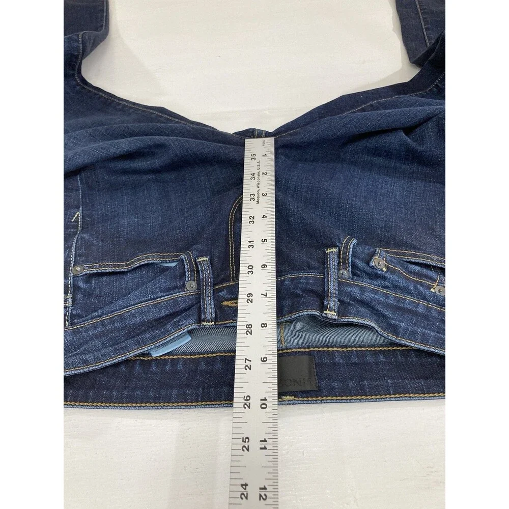 Vince Dylan Skinny Jeans Womens 25 Blue Low Rise Stretch Denim DV195-2096 USA
